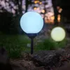 LUMILED 4er Set Solar LED Kugelleuchte für außen Garten mit Produktbild-Vorschau 3