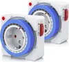 BEARWARE 2x timer, meccanico, 24 ore, compatto, intervalli Anteprima dell’immagine prodotto 1