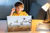 MuchoWow® Laptop Aufkleber Sticker Cover Ente - Vogel - Produktbild-Vorschau 3
