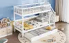 Letto a castello Sweiko con letto estraibile, lettino con Anteprima dell’immagine prodotto 12