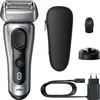 Braun Series 8 8617s, Folienschaber, Grau, Tasten, LED, Produktbild-Vorschau 5