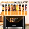 Heißluftfritteuse XXL 12L mit LED-Touchscreen, 9 Programme, Produktbild-Vorschau 4