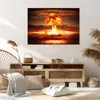 Bild auf Leinwand - Leinwandbild - Krieg Atombombe Pilz Produktbild-Vorschau 7