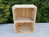 Holzkiste mit Regal - 40x30x24 cm - Dekorative Produktbild-Vorschau 4