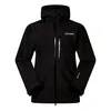 Schwarze wasserdichte Ridge-Seeker Jacke von Berghaus; geeignet für Herren; mit Kapuze und Reißverschlusstaschen. Produktbild-Vorschau