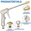 Garten Handbrause, Metall Gartenschlauch Spritzpistole, Produktbild-Vorschau 3