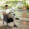 Yaheetech 2er Set Gartenstuhl aus Polyrattan, inkl. Sitz- & Produktbild-Vorschau 4