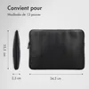 Housse pour ordinateur portable Accezz en cuir avec Voir les images du produit 6