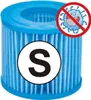 Avenli Poolfilter antibakteriell 80×90 mm Typ 1 (29P483) Produktbild-Vorschau 2