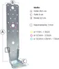 Sturmwinkle 4 Stk. zur Windsicherung für Gartenhaus Maße: Produktbild-Vorschau 6