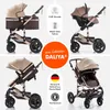 Daliya® BAMBIMO 3in1 Kinderwagen mit i-Size Babyschale, Produktbild-Vorschau 2