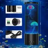 LED Quallenlampe 17 Farben, Lavalampe Aquarium Auallen Produktbild-Vorschau 2