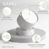 SSC-LUXon 4er Set Deckenlampen weiß matt - Aufbaustrahler Produktbild-Vorschau 3