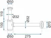 Rea Waschbecken-Siphon Klik-Klak Universal Klik-Klak Copper Produktbild-Vorschau 5