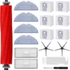 A collection of cleaning accessories for a robot vacuum cleaner, including a main brush, dust bags, mop pads, and filters. Náhled obrázku produktu