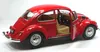 Klassiker: VW Käfer (1967) ca. 1:24 rot Modellauto ca. 17cm Produktbild-Vorschau 4