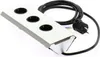 MIRA Eck Glas Eck-Steckdosenelement WEISS - Schuko 3-fach / Produktbild-Vorschau 12