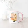 Endlich Schulkind 2025 Giraffe Tasse Rosa Schulanfang Produktbild-Vorschau 4