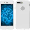 PhoneNatic Case kompatibel mit Apple iPhone 8 Plus - weiß Produktbild-Vorschau 1