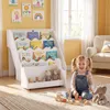 COSTWAY 4 stufiges Kinder Bücherregal, Kinderregal mit Fach Produktbild-Vorschau 2