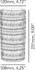 Nachtmann Ethno Vase, Vase mit runder Form, Glas, Produktbild-Vorschau 2
