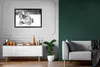 MuchoWow® MuchoWow® Gerahmtes Poster Tiger - Schnee - Produktbild-Vorschau 6