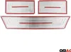 Soglie delle porte per VW Transporter T5 2003-2015 Cromo Anteprima dell’immagine prodotto 5