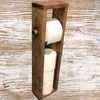 Portarotolo in legno, realizzato artigianalmente in stile Anteprima dell’immagine prodotto 8