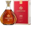 A bottle of Courvoisier XO cognac and its presentation box. Produktbild-Vorschau