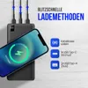 Strex 27000 mAh Powerbank mit Kabel oder kabellos | Produktbild-Vorschau 3