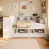 Funktionsbett 120 x 200 cm mit integriertem Schreibtisch, Produktbild-Vorschau 3