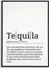 Tequila Poster Definition Kunstdruck Wandbild Geschenk – A4 Produktbild-Vorschau 1