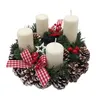 Adventskerzen 4er-Set Stumpenkerzen Weihnachtskerze Produktbild-Vorschau 4