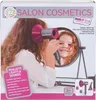A child playing with a toy hairdryer in front of a mirror, shown on product packaging. Anteprima dell’immagine prodotto