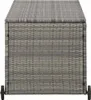 vidaXL Záhradný box na vankúše svetlosivý 120x65x61 cm Náhľad obrázku produktu 4