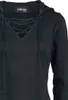 Gothicana by EMP Damen schwarzes mittellanges Produktbild-Vorschau 3