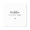 MuchoWow® Mauspad Mousepad Zitate - Hallo Kleines - Baby - Produktbild-Vorschau 1