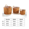 Kobolo Rattanübertopf Pflanzkorb Übertopf – Rattan lacak – Produktbild-Vorschau 3