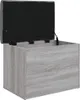 Panca con contenitore Grey Sonoma 62x42x45 cm Materiale a Anteprima dell’immagine prodotto 4