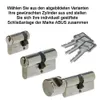 WeRo- Schließzylinder für gleichschließende individuell Produktbild-Vorschau 1