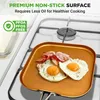 NutriChef Kupfer Bratpfanne Induktion – 28 cm, Antihaft, Produktbild-Vorschau 2