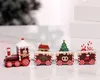 2Pcs Treno di Natale Decorazione Decorazione da tavolo di Anteprima dell’immagine prodotto 5
