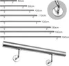 Bettizia corrimano in acciaio inox ringhiera scale 180 cm Anteprima dell’immagine prodotto 9