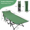 GOPLUS Campingbett mit Kopfstütze & Seitentasche, Feldbett  Produktbild-Vorschau 5