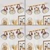 Cotes »Cotes« Deckenlampe, Holz/Metall, Natur/Rostfarbene Produktbild-Vorschau 2
