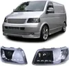 Scheinwerfer mit LED Tagfahrlicht Optik Schwarz für VW Produktbild-Vorschau 1