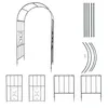 FCH Arco floreale, arco da giardino, arco nuziale, 118,5 x Anteprima dell’immagine prodotto 12