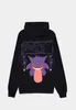 Pokémon Kapuzenpullover Herren Gengar Block print schwarz Produktbild-Vorschau 6