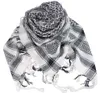 Harrys-Collection Uni PLO Tuch Kufiya Shemagh, Weiß/Schwarz Produktbild-Vorschau 1