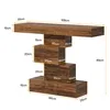 A diagram showing the dimensions of a console table. Anteprima dell’immagine prodotto